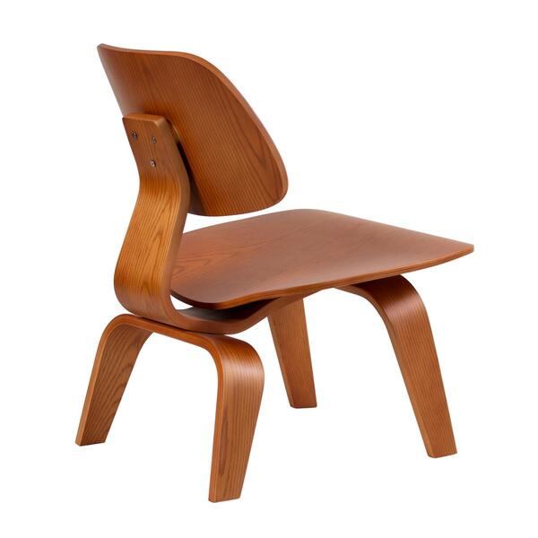 Cadeira Charles Eames Lcw - Poltrona Lounge - Madeira Escura