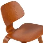 Cadeira Charles Eames Lcw - Poltrona Lounge - Madeira Escura