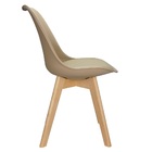 Cadeira Charles Eames Leda Luisa Saarinen Design Wood Estofad