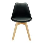 Cadeira Charles Eames Leda Luisa Saarinen Design Wood Estofad