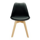 Cadeira Charles Eames Leda Luisa Saarinen Design Wood Estofad