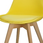 Cadeira Charles Eames Leda Luisa Saarinen Design Wood Estofad
