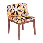 Cadeira Christie Mademoiselle Flower - Camélia Claro - Base D