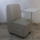 Cadeira Ciranda Manicure Com Mesa Regulável - Bege