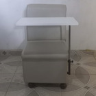 Cadeira Ciranda Manicure Com Mesa Regulável - Bege