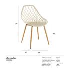 Cadeira Clarice - Cloe - Nude