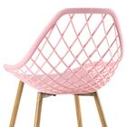 Cadeira Clarice - Cloe - Rosa Claro