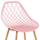 Cadeira Clarice - Cloe - Rosa Claro