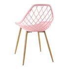 Cadeira Clarice - Cloe - Rosa Claro
