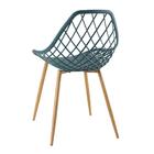 Cadeira Clarice - Cloe - Turquesa