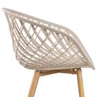 Cadeira Clarice Nest Com Apoio De Braços - Sidera - Nude