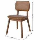 Cadeira Classic Facto - Marrom/nature