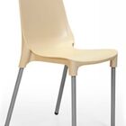 Cadeira Clear  - Creme