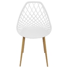 Cadeira Cleo Cloe Clarice Web Jardim Assento Polipropileno -