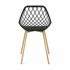 Cadeira Cloe Base Aço Preto