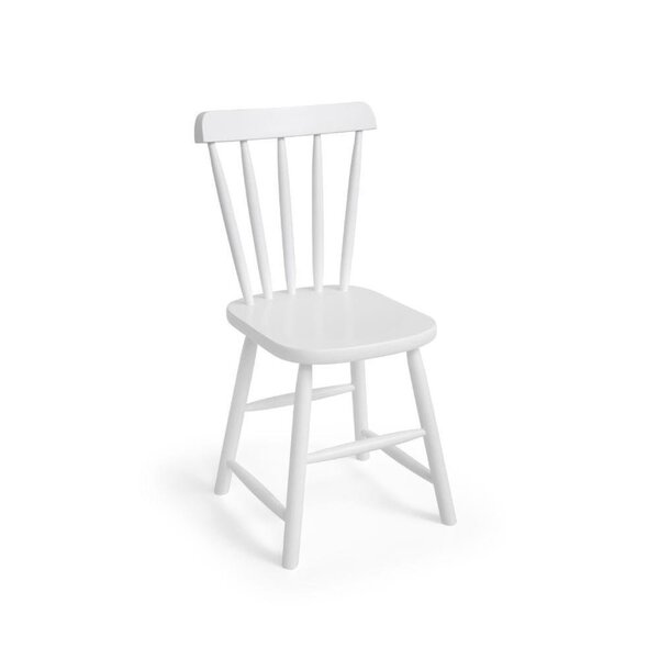 Cadeira Com Assento Anatômico Mdf Espanha Branco Fosco