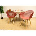 Cadeira Com Braço Agnes  Marsala