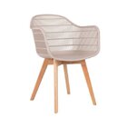 Cadeira Com Braço Agnes Nude