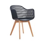 Cadeira Com Braço Agnes Preto