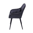 Cadeira Com Braço Dana  Preto