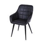 Cadeira Com Braço Dana  Preto