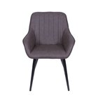 Cadeira Com Braço Volga Café/preto