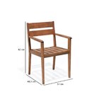 Cadeira Com Braços Em Madeira Maciça Verona Mestra