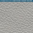 Cadeira Com Braços Maraú Psg Móveis Couro Legitimo Cinza Com