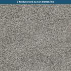 Cadeira Com Braços Maraú Psg Móveis Estofada Bouclé Cinza Esc