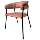 Cadeira Com Braços Maraú Psg Móveis Estofada Poliuretano Pu C