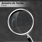 Cadeira Com Capitonê Decorativa Poltrona Egg Cinza Com Base G