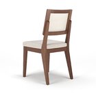 Cadeira Com Pés Em Madeira Natural Saga Natural/linked