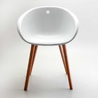 Cadeira Concha De Polipropíleno Branca