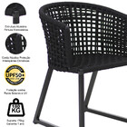 Cadeira Corda Náutica Bali Em Alumínio Luxo Área, Jardim, Pis