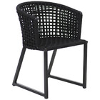 Cadeira Corda Náutica Bali Em Alumínio Luxo Área, Jardim, Pis