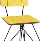 Cadeira Costela Butterfly-daf Mobiliário - Amarelo