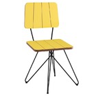Cadeira Costela Butterfly-daf Mobiliário - Amarelo