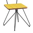 Cadeira Costela Butterfly-daf Mobiliário - Amarelo