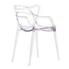 Cadeira Cozinha Masters Allegra Incolor Transparente