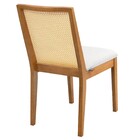 Cadeira Cozinha Sala Jantar Beth Madeira Com Encosto Em Tela