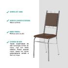 Cadeira Cromada Carraro 1724  - 172412304