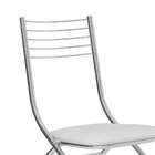 Cadeira Cromada Fred Branca