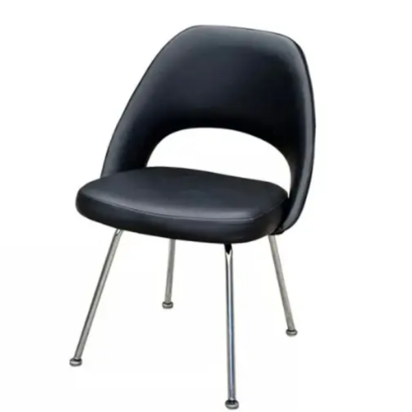 Cadeira Dallas Saarinen Executive Sem Braço Em Couro Sintétic