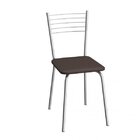 Cadeira De Aço 82cm Flex  Cromado