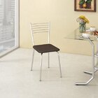 Cadeira De Aço 82cm Flex  Cromado