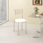 Cadeira De Aço Barcelona C123 Cromado