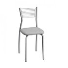 Cadeira De Aço Barcelona C123 Cromado