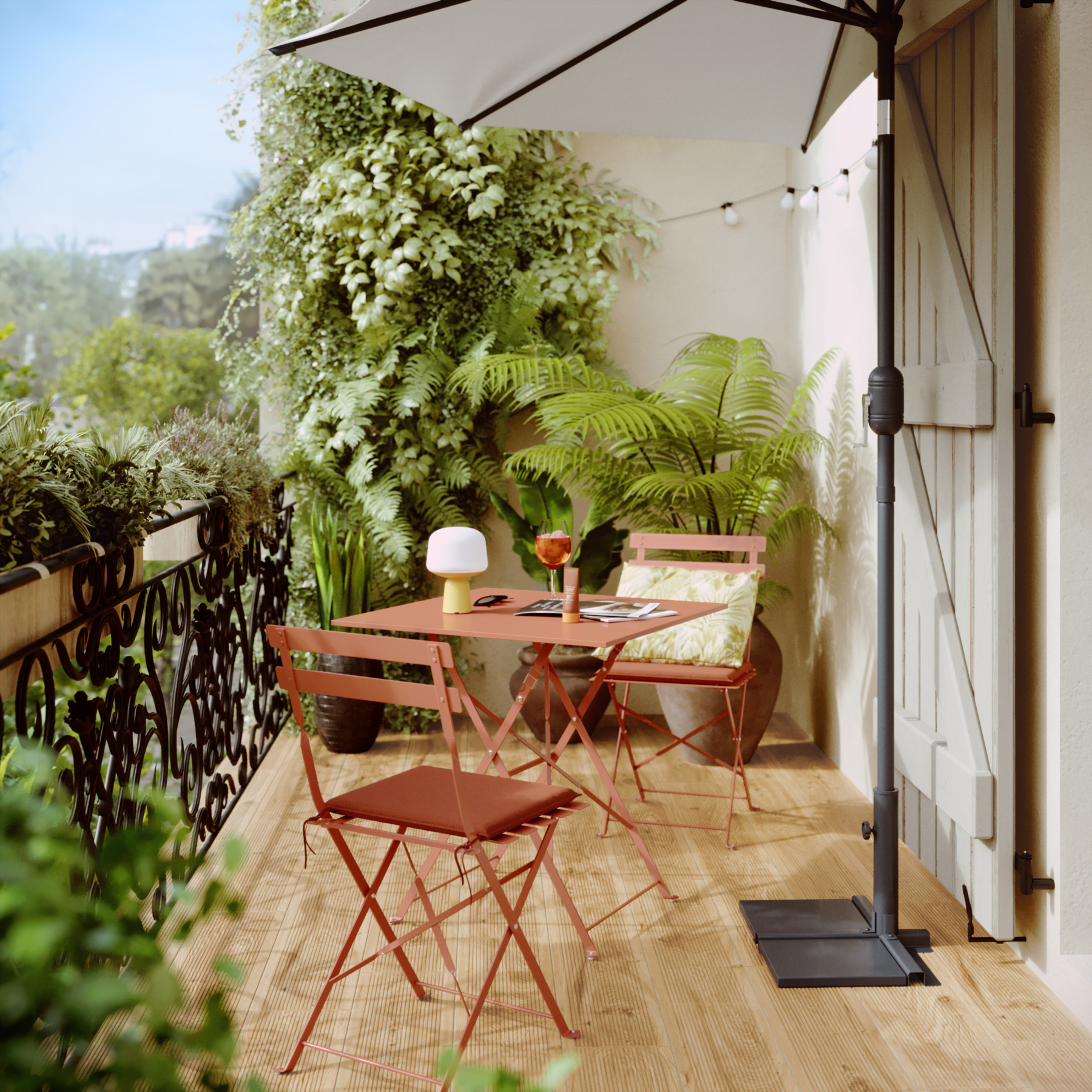 Cadeira de Jardim Flora II Origami Naterial