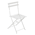 Cadeira Dobrável Aço Flora Origami 80x41x47cm Branco Naterial
