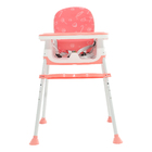 Cadeira De Alimentação Bebê Portátil Zest Maxi Baby - Rosa